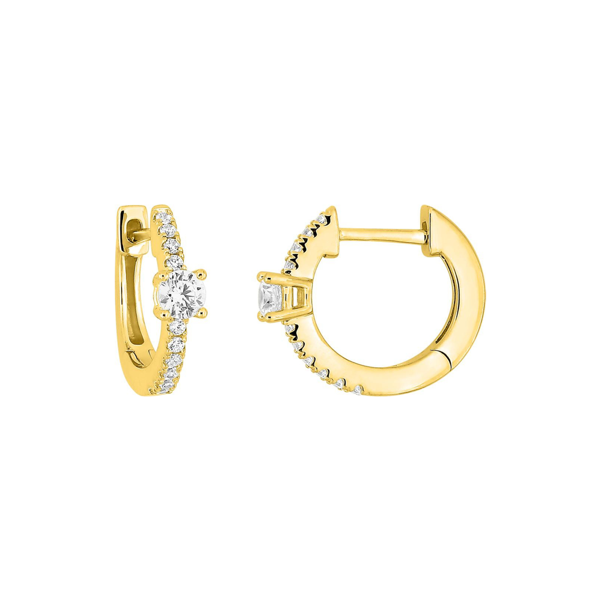 Robbez – Boucles d'Oreilles – Plaqué Or