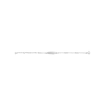 Robbez – Bracelet – Gourmette – Argent