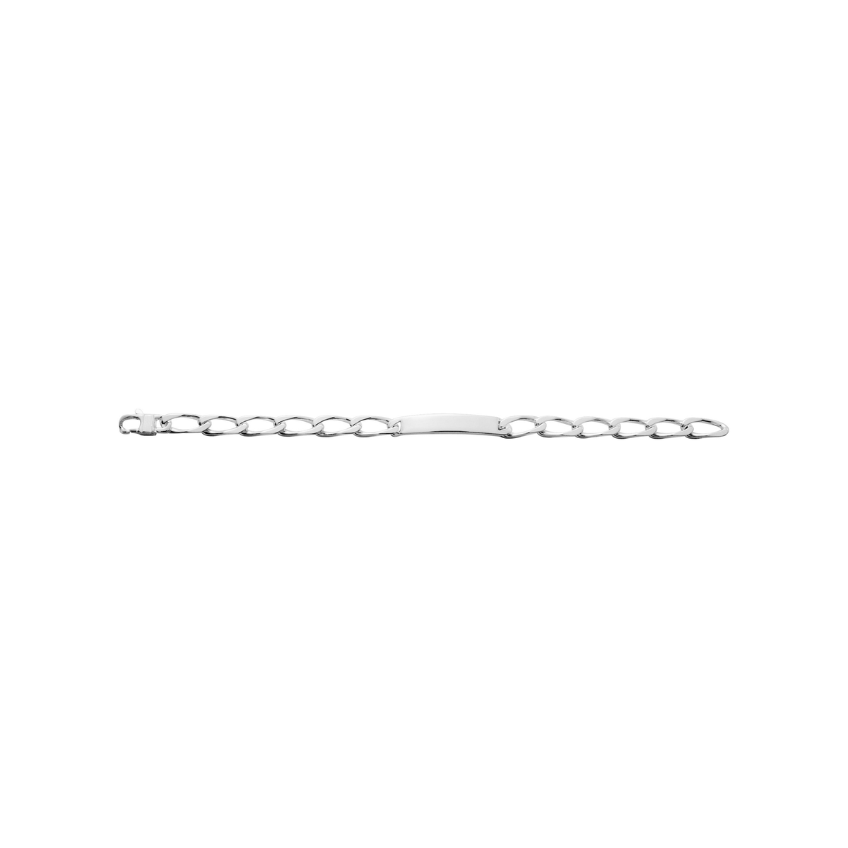 Robbez – Bracelet – Gourmette – Argent