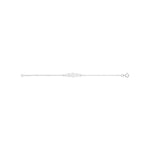 Robbez – Bracelet – Gourmette – Or Blanc
