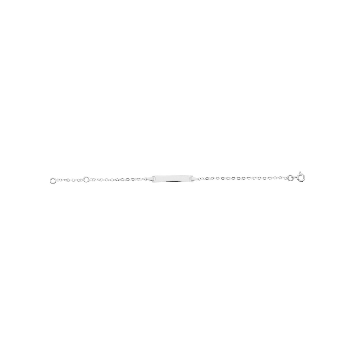 Robbez – Bracelet – Gourmette – Or Blanc