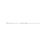 Robbez – Bracelet – Gourmette – Or Blanc