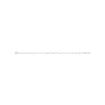 Robbez – Bracelet – Gourmette – Or Blanc