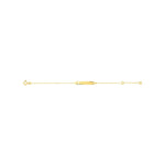 Robbez – Bracelet – Gourmette – Or Jaune