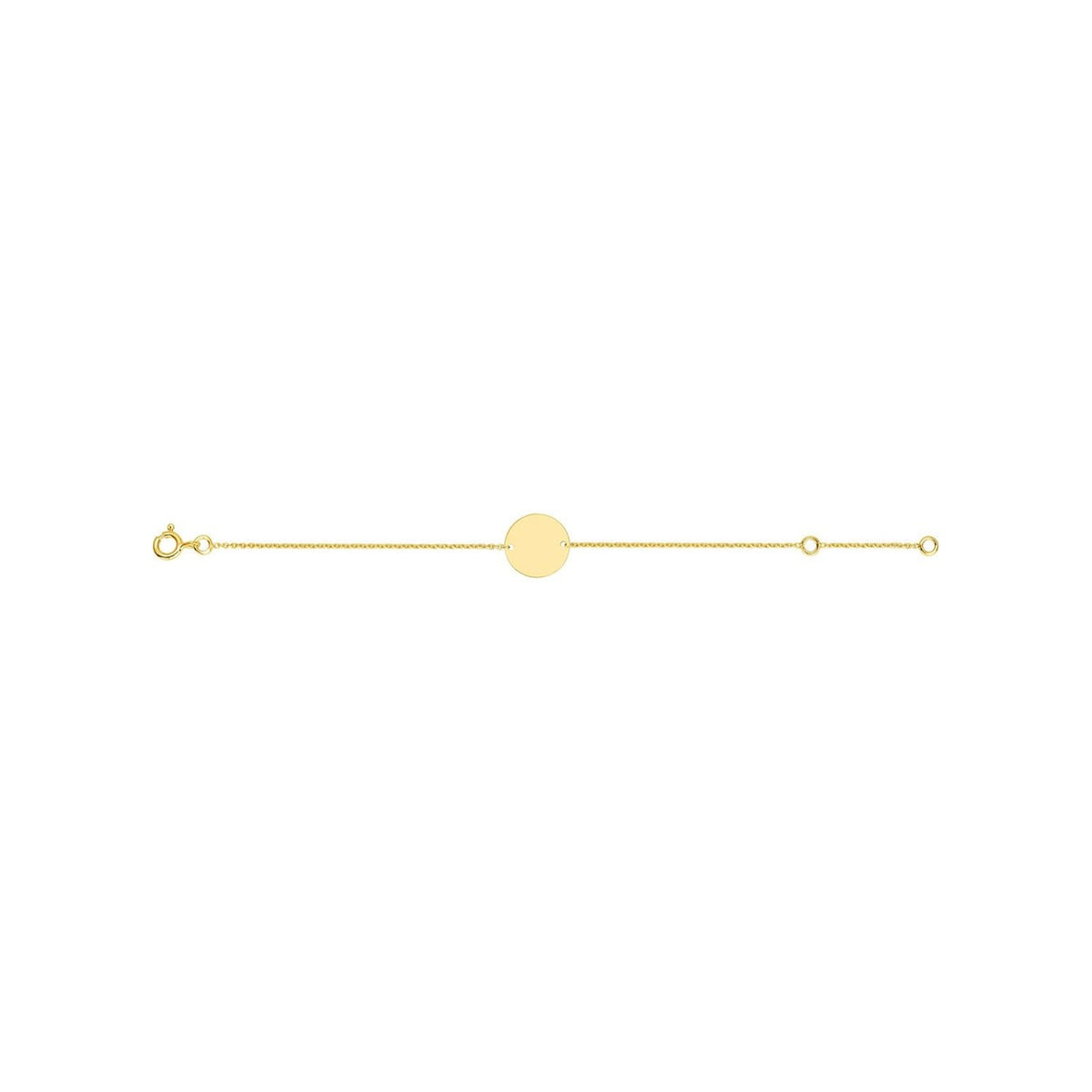 Robbez – Bracelet – Gourmette – Or Jaune