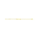 Robbez – Bracelet – Gourmette – Or Jaune