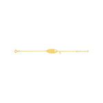 Robbez – Bracelet – Gourmette – Or Jaune