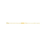Robbez – Bracelet – Gourmette – Or Jaune