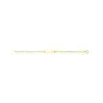 Robbez – Bracelet – Gourmette – Or jaune