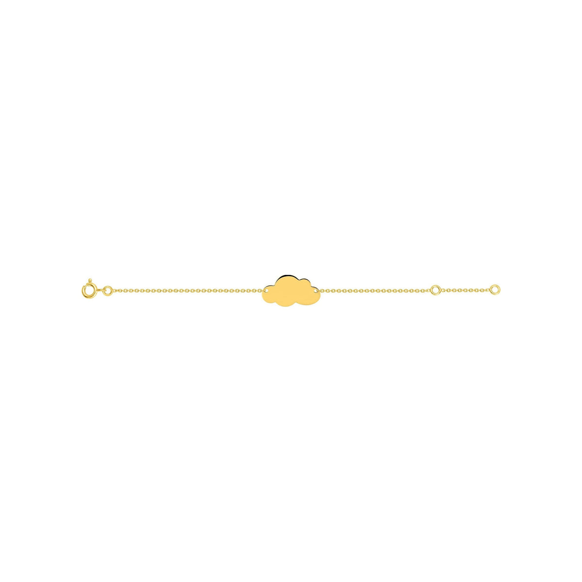 Robbez – Bracelet – Gourmette – Or Jaune