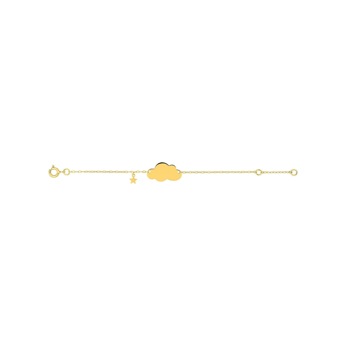 Robbez – Bracelet – Gourmette – Or Jaune
