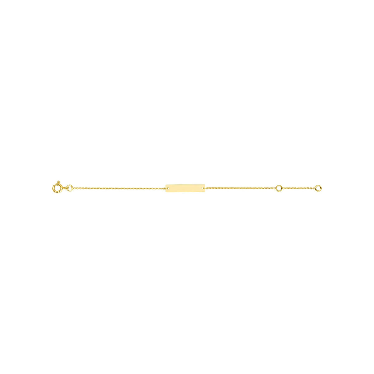 Robbez – Bracelet – Gourmette – Or Jaune