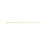 Robbez – Bracelet – Gourmette – Or Jaune