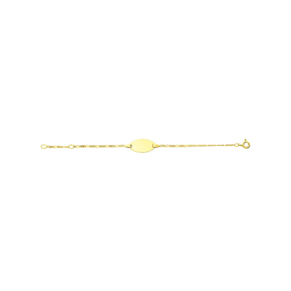 Robbez – Bracelet – Gourmette – Or Jaune