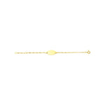 Robbez – Bracelet – Gourmette – Or Jaune