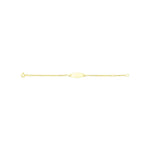 Robbez – Bracelet – Gourmette – Or Jaune