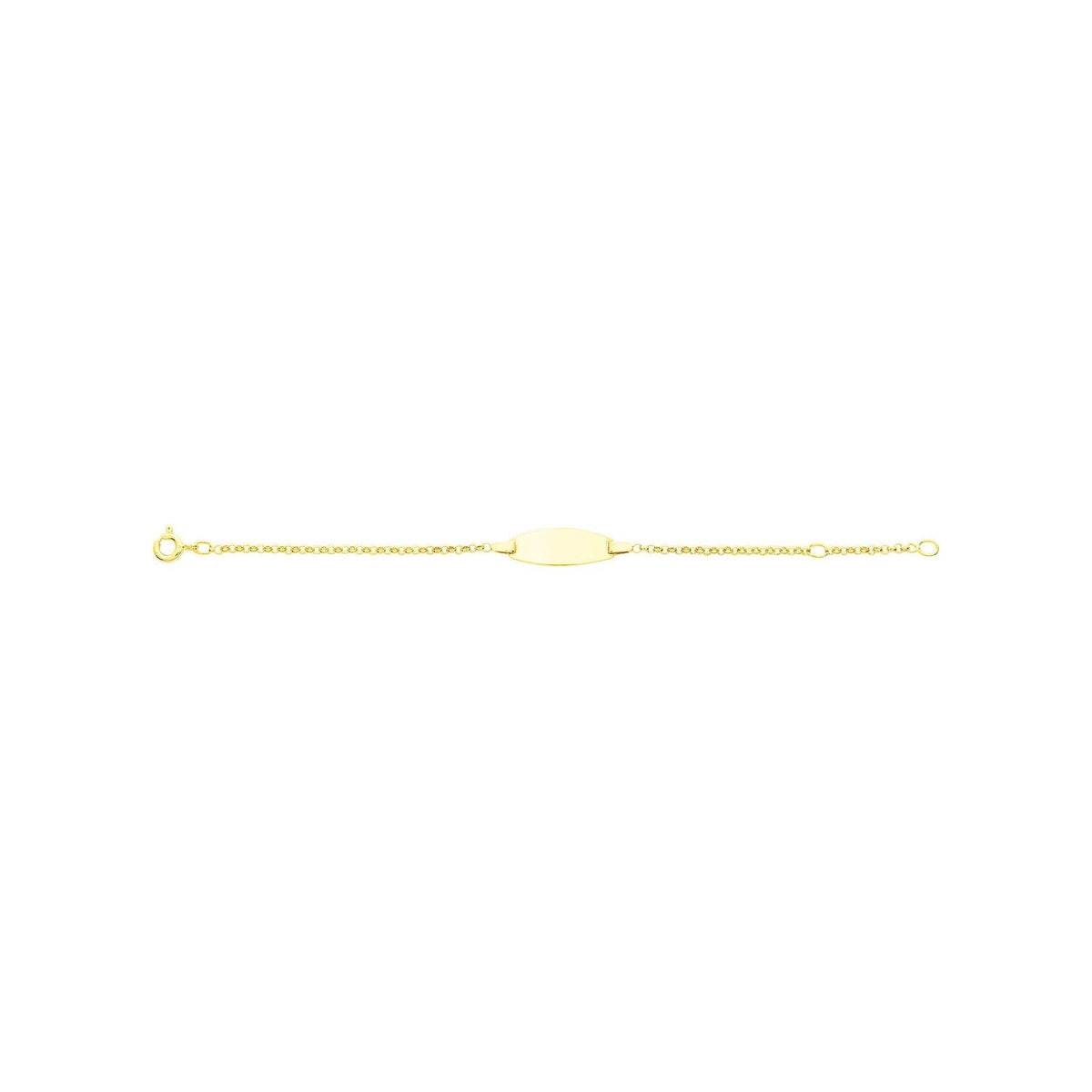 Robbez – Bracelet – Gourmette – Or Jaune