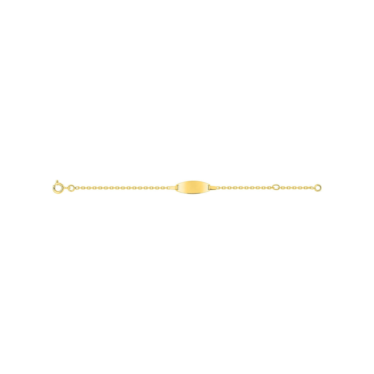 Robbez – Bracelet – Gourmette – Or Jaune