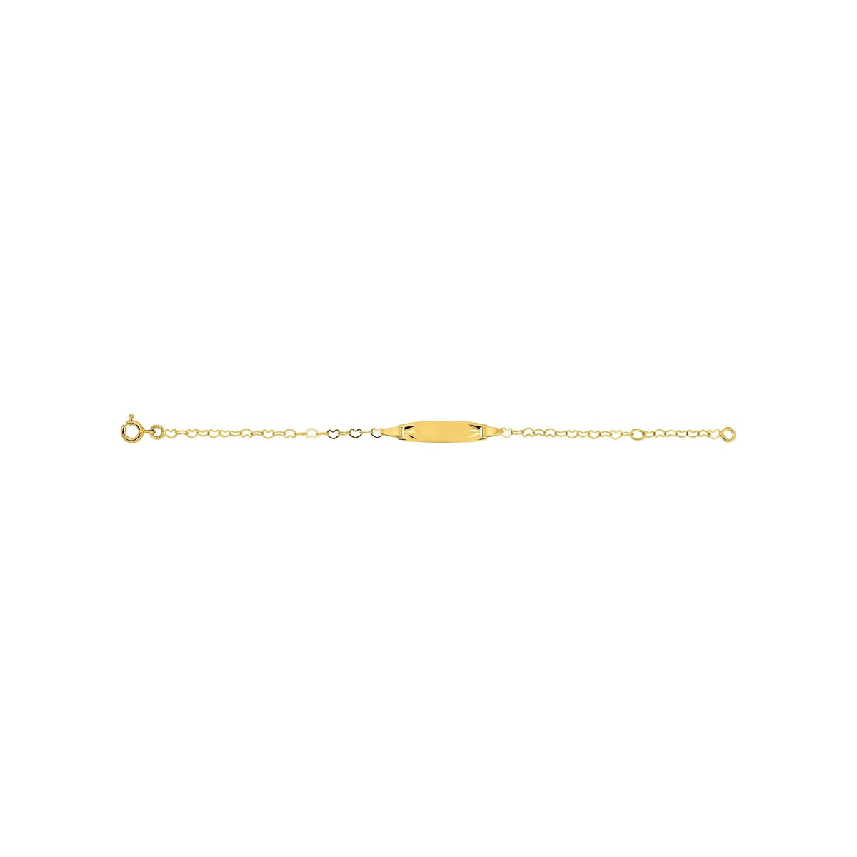 Robbez – Bracelet – Gourmette – Or Jaune