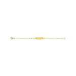 Robbez – Bracelet – Gourmette – Or Jaune