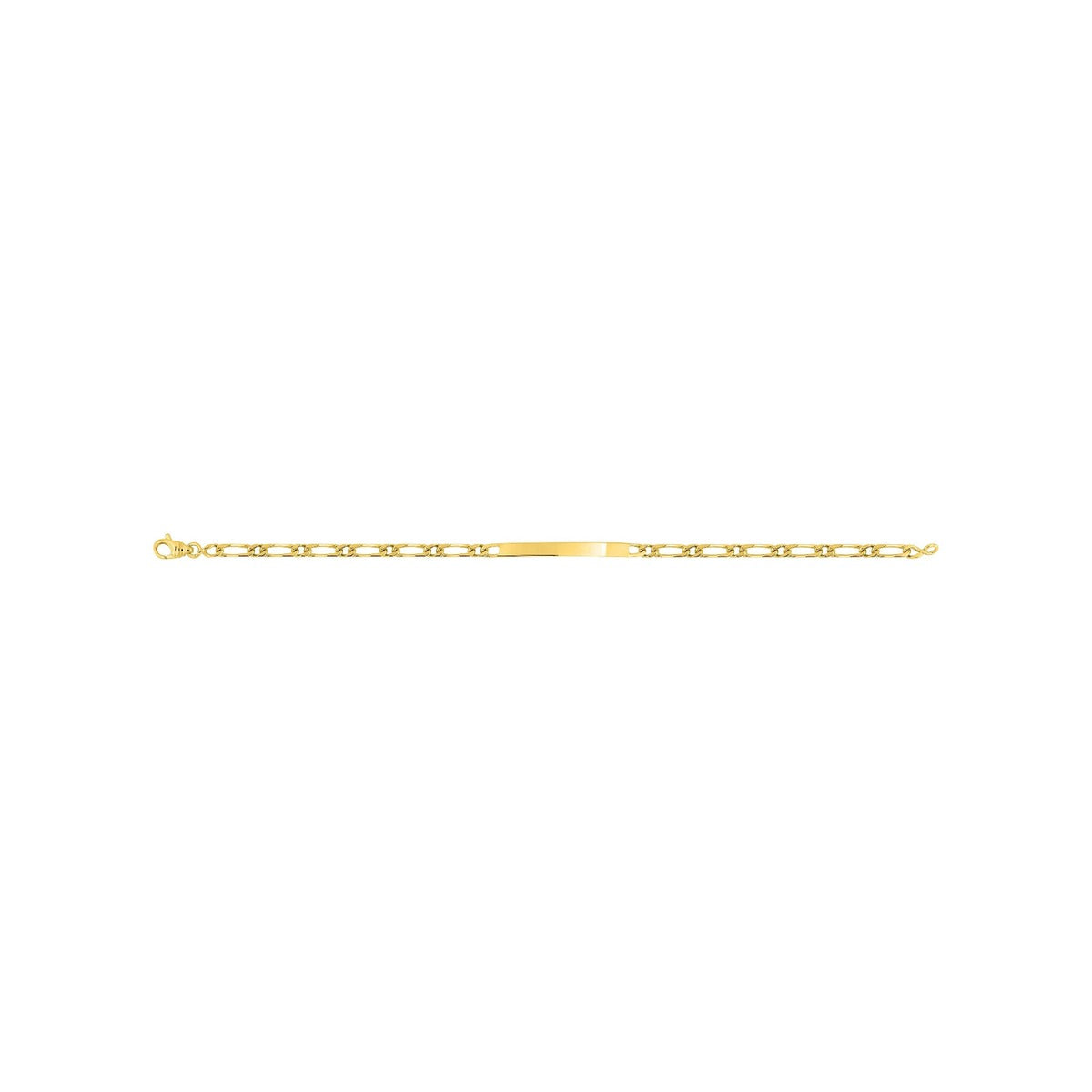 Robbez – Bracelet – Gourmette – Or Jaune