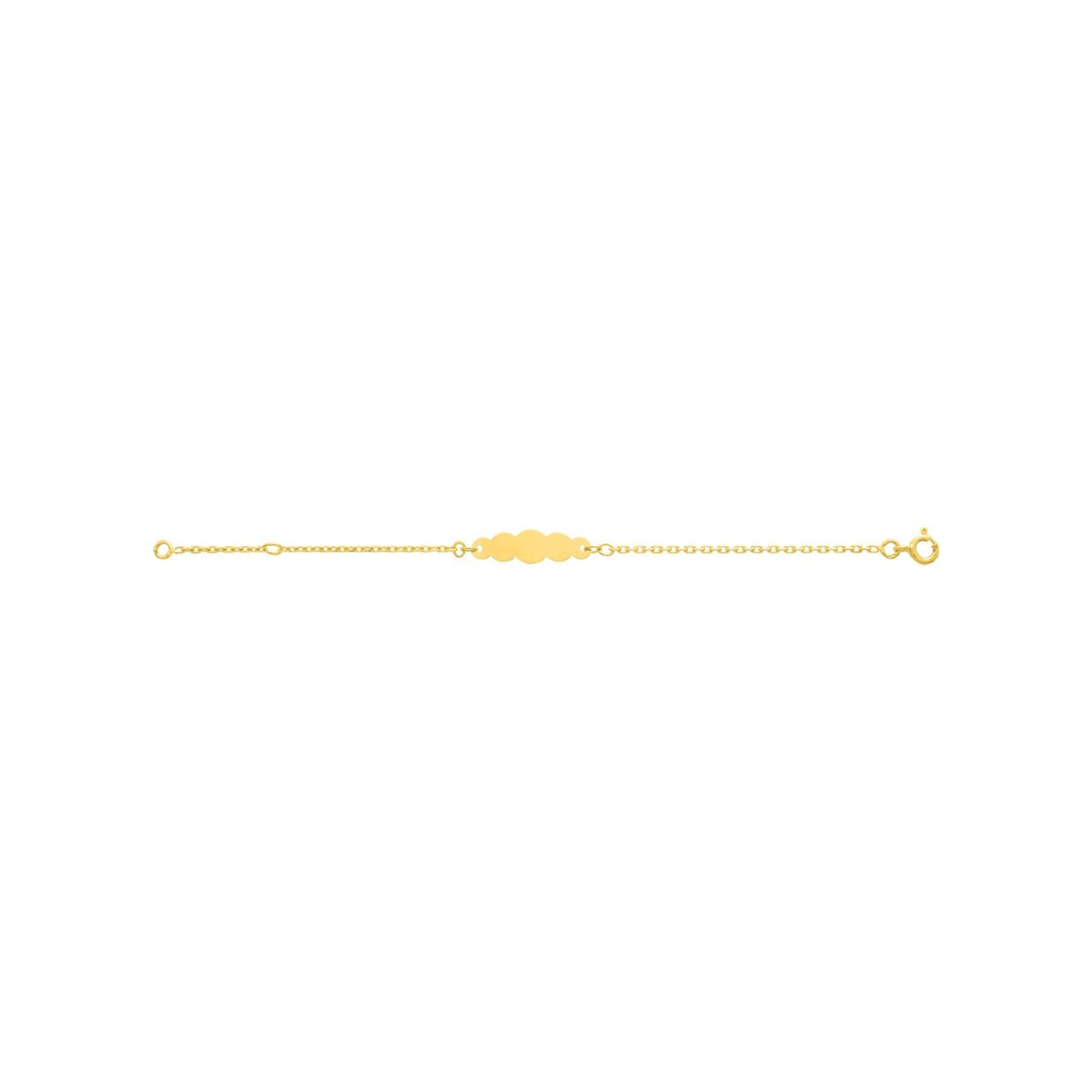 Robbez – Bracelet – Gourmette – Or jaune