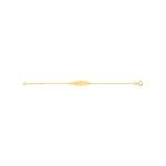 Robbez – Bracelet – Gourmette – Or jaune