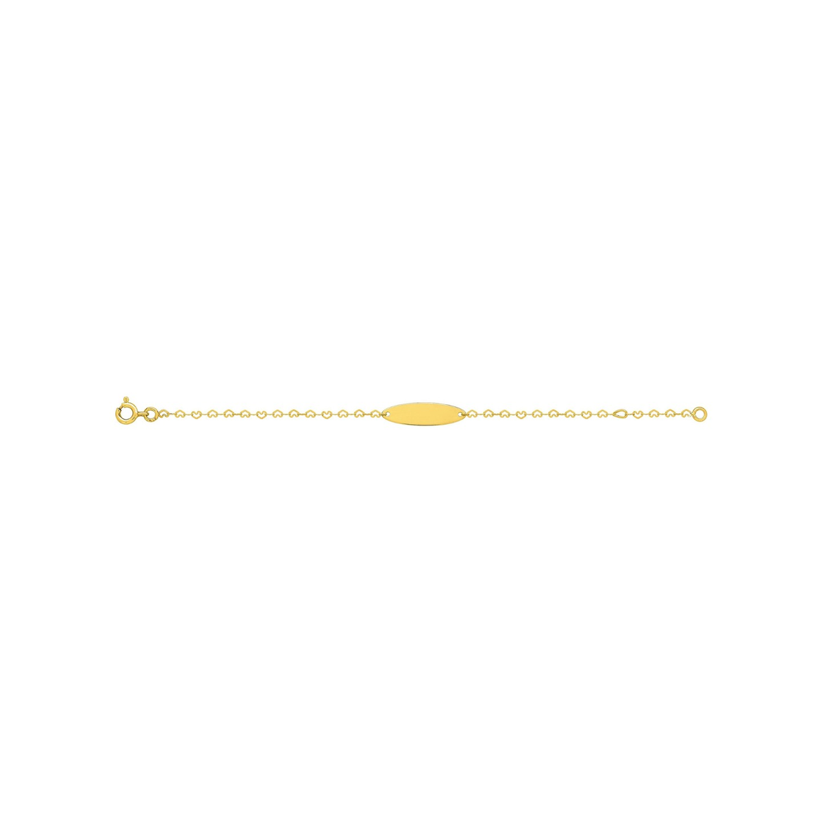 Robbez – Bracelet – Gourmette – Or Jaune