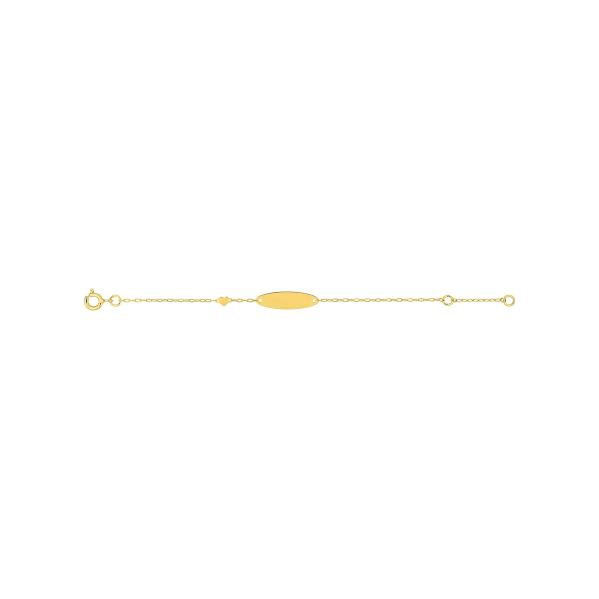 Robbez – Bracelet – Gourmette – Or Jaune