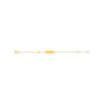 Robbez – Bracelet – Gourmette – Or Jaune