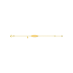 Robbez – Bracelet – Gourmette – Or jaune