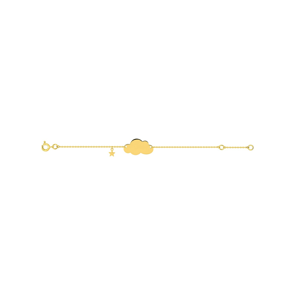 Robbez – Bracelet – Gourmette – Or jaune