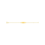 Robbez – Bracelet – Gourmette – Or jaune