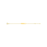 Robbez – Bracelet – Gourmette – Or jaune