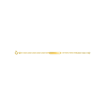 Robbez – Bracelet – Gourmette – Or jaune