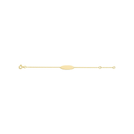 Robbez – Bracelet – Gourmette – Or jaune