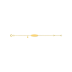 Robbez – Bracelet – Gourmette – Or jaune