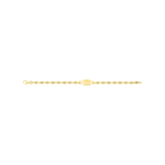 Robbez – Bracelet – Gourmette – Or jaune