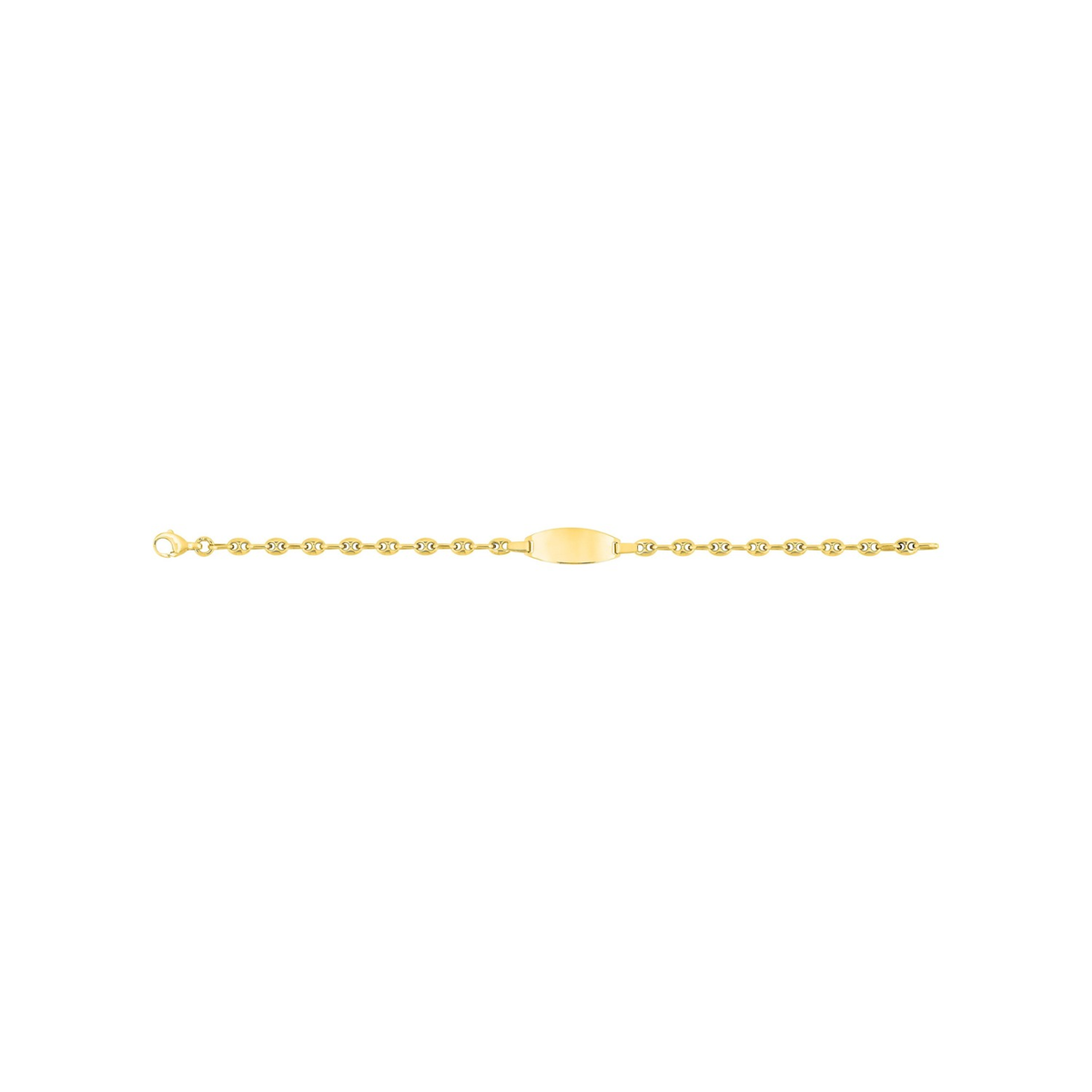 Robbez – Bracelet – Gourmette – Or jaune
