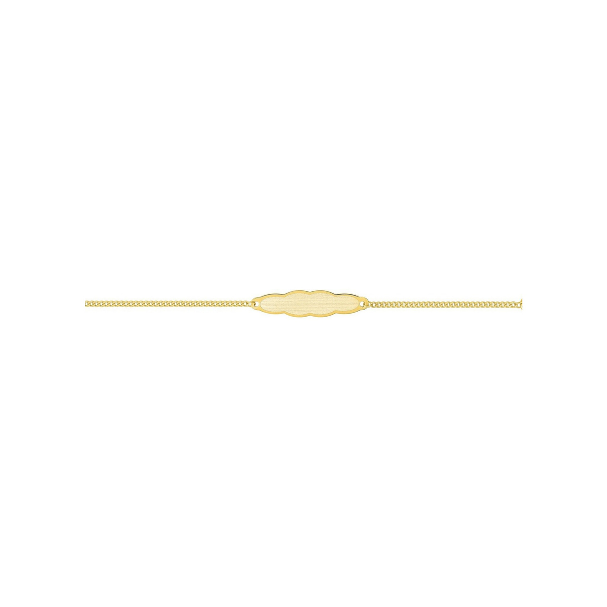 Robbez – Bracelet – Gourmette – Or jaune