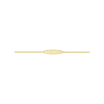 Robbez – Bracelet – Gourmette – Or jaune