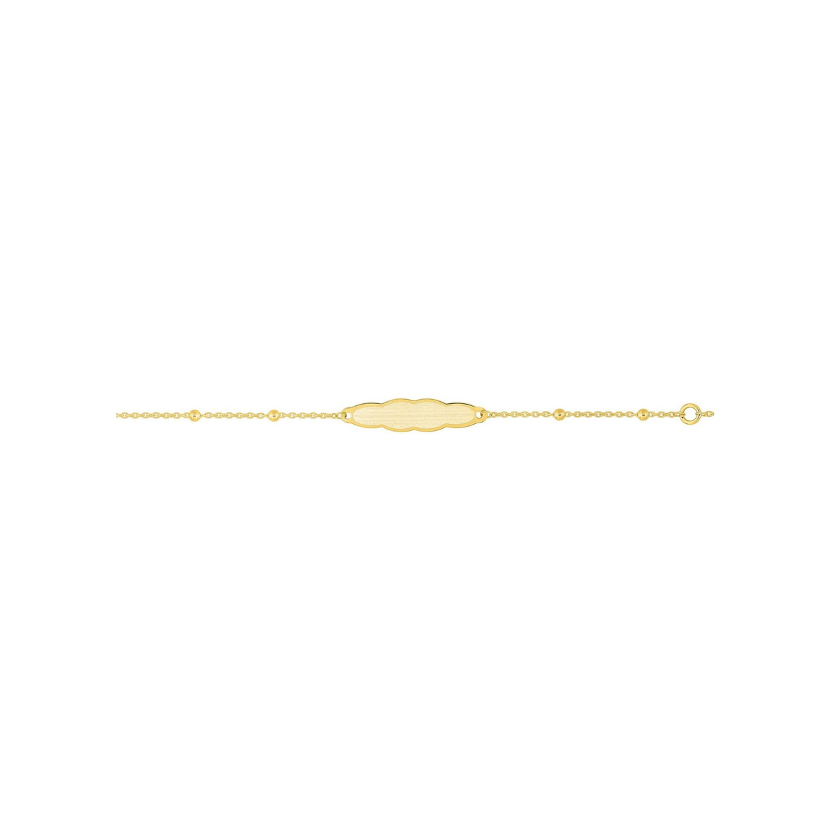 Robbez – Bracelet – Gourmette – Or jaune