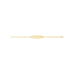 Robbez – Bracelet – Gourmette – Or jaune