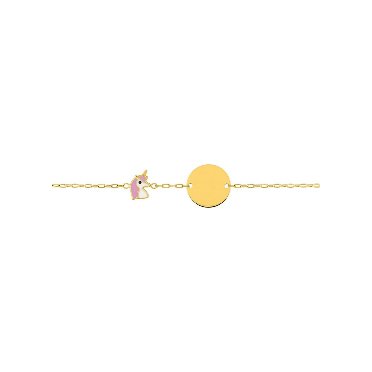 Robbez – Bracelet – Gourmette – Or jaune