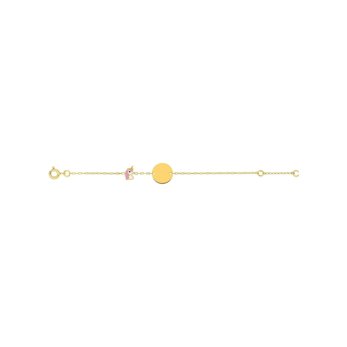 Robbez – Bracelet – Gourmette – Or jaune – vue 2