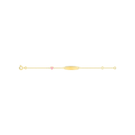 Robbez – Bracelet – Gourmette – Or jaune – vue 2
