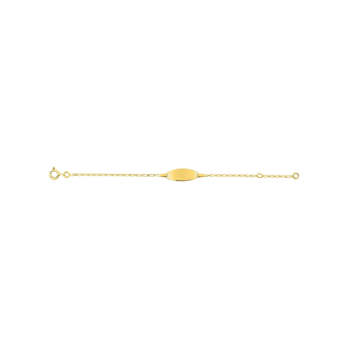 Robbez – Bracelet – Gourmette – Or Jaune