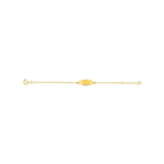 Robbez – Bracelet – Gourmette – Or Jaune