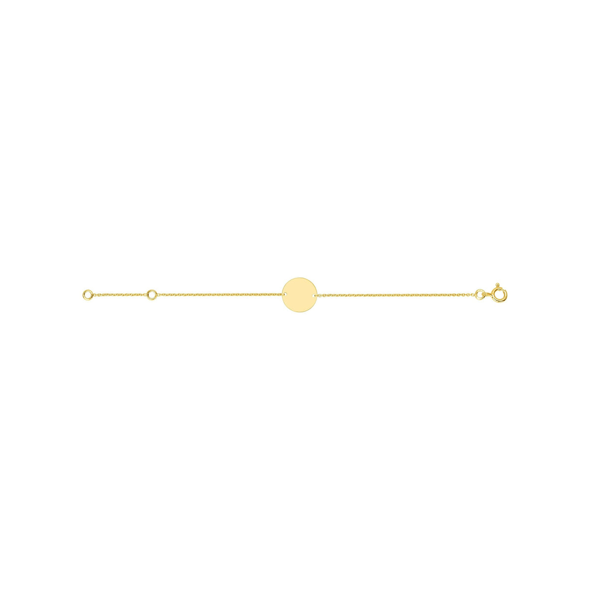 Robbez – Bracelet – Gourmette – Or Jaune