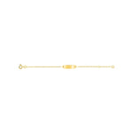 Robbez – Bracelet – Gourmette – Or Jaune